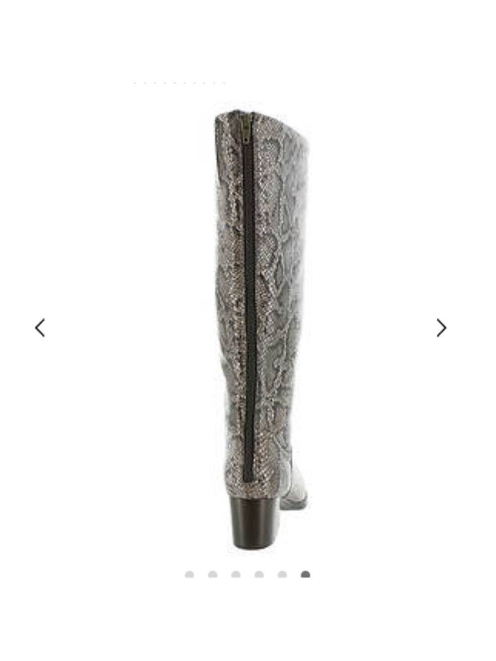 Born “Adriana” Python tall boot - Picture 4 of 7
